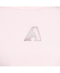 Starter Women's Light Pink Arizona Diamondbacks Pastels Ribbed Tank Top