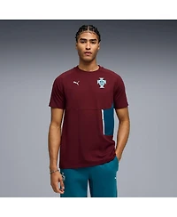 Puma Men's Maroon Portugal National Team Tech Pocket T-Shirt
