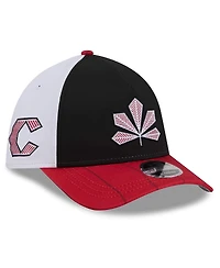 New Era Men's Black/Red Cincinnati Reds 2026 City Connect M-Crown A-Frame 39THIRTY Flex Hat