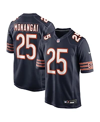 Nike Men's Kyle Monangai Navy Chicago Bears Team Game Jersey