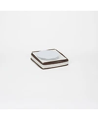 Household Essentials Saucer Storage Box, Windowed Panel.