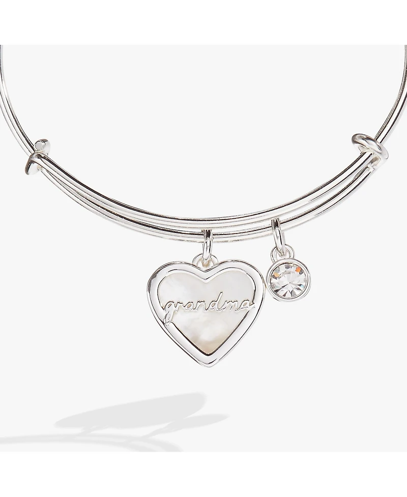 Alex and Ani Grandma Mother of Pearl Bangle