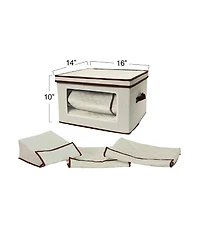 Household Essentials Large Serveware Storage Box