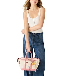 Madden Girl Brette Canvas Mini Tote Handbag