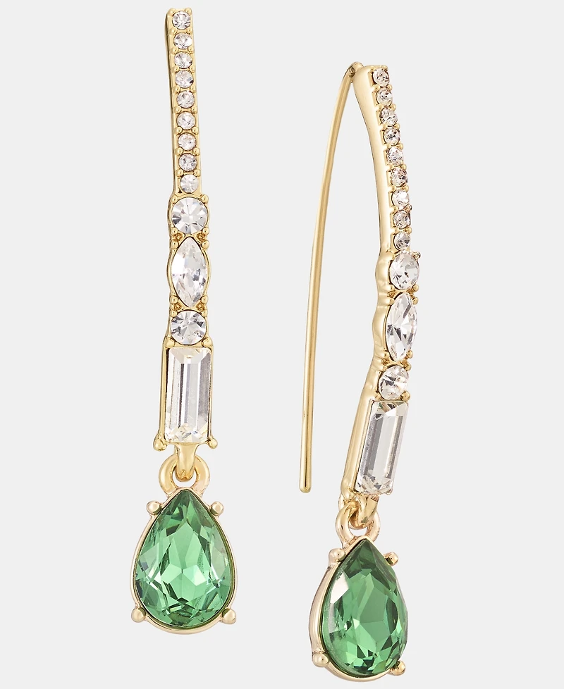 Givenchy Crystal Threader Earrings