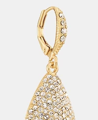 Givenchy Pave Pear-Shape Drop Earrings