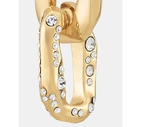Givenchy Pave Link Drop Earrings
