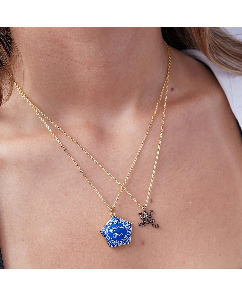 Alex and Ani Harry Potter Chocolate Frog Necklace Set of 2