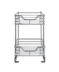 Household Essentials Glidez Steel Pull-Out Storage Organize