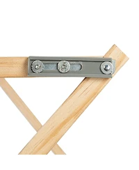 Household Essentials Bamboo Folding Clothes Drying Rack with 11 Dowels