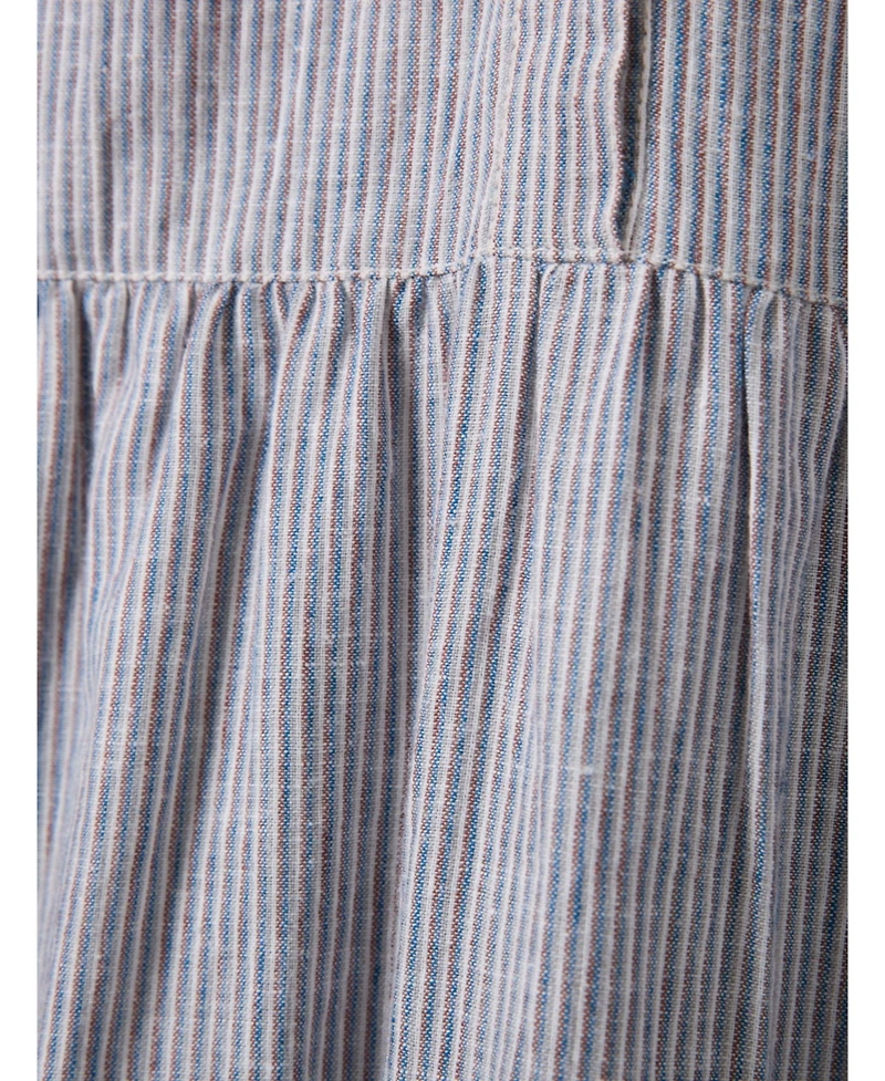 Celtic & Co. Women's Button Front Midi Shirt Dress