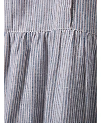 Celtic & Co. Women's Button Front Midi Shirt Dress