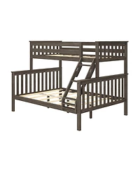 Max & Lily Solid Wood Twin Xl over Queen Bunk Bed for Kids