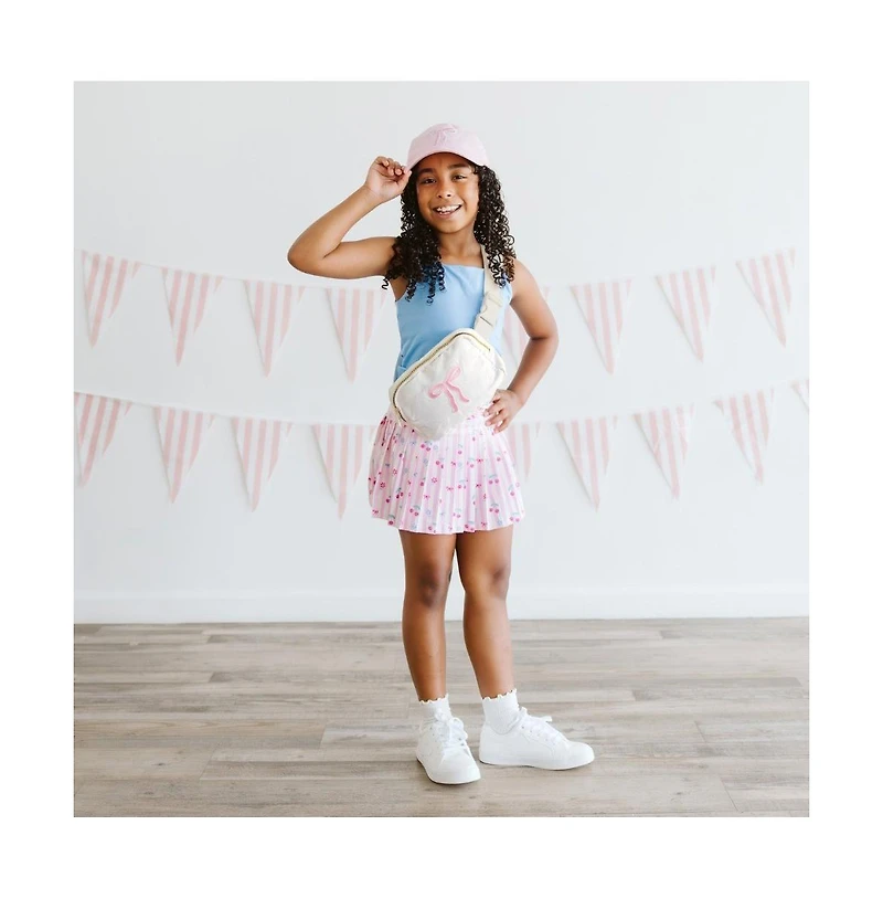 Sweet Wink Coquette Bow Patch Belt Bag