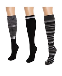 Women's 3 Pair Pack Compression Socks