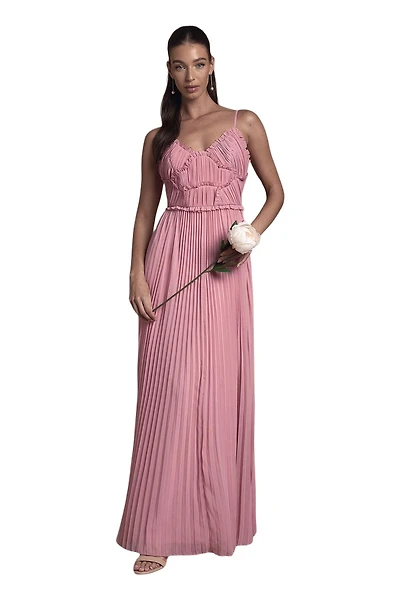 Oasis Women's Bridesmaid Dress With Ruffle Detail