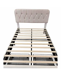 Homfan Headboard bed frame