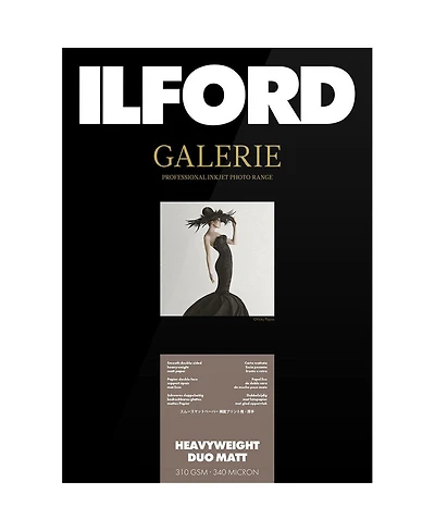 Ilford Galerie Prestige Heavyweight Duo Matt Photo InkJet Paper, 50 Sheets