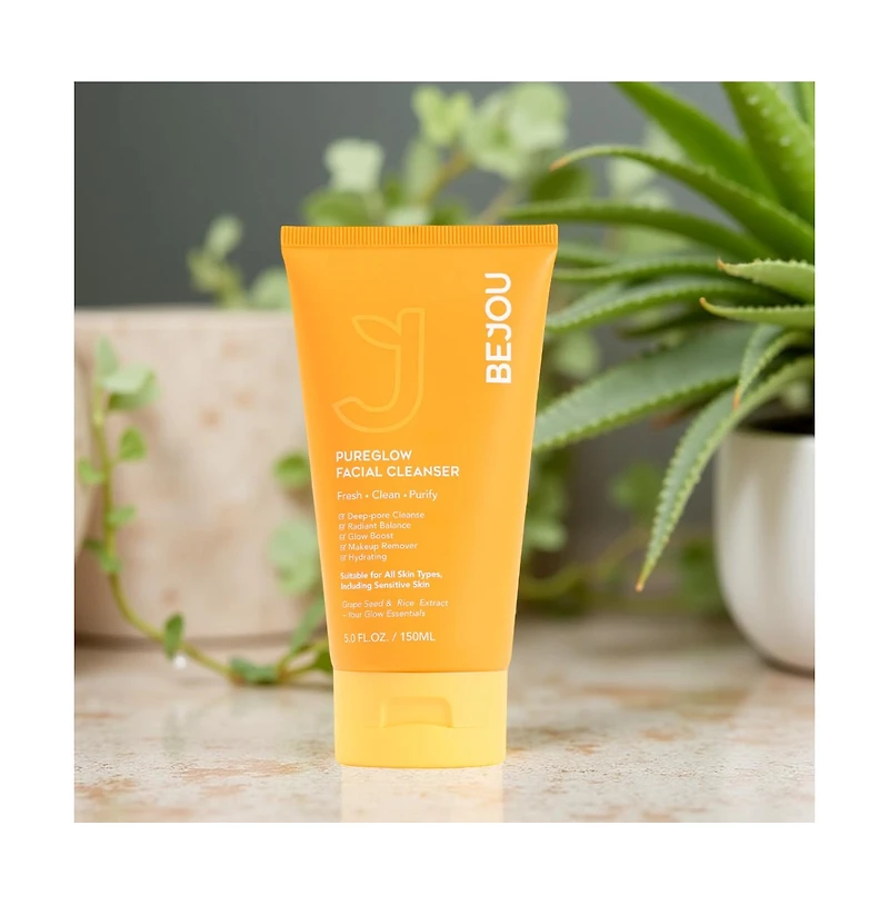 Bejou PureGlow Facial Cleanser 5 oz.