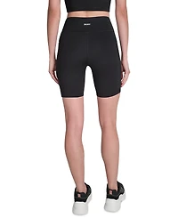 Dkny Sport Women's High-Waist Bike Shorts