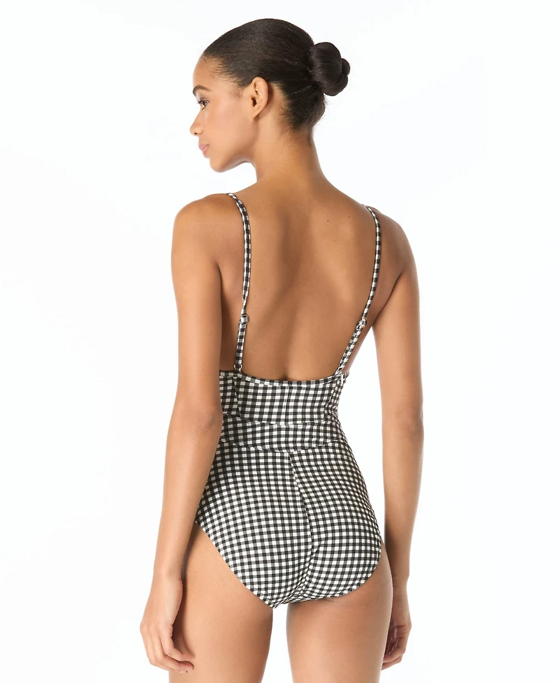 Michael Kors Women's Underwire One-Piece Swimsuit