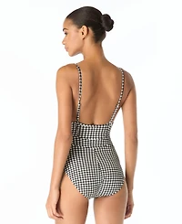 Michael Kors Women's Underwire One-Piece Swimsuit