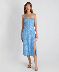 French Connection Women's Sleeveless Side Slit Midi Dress