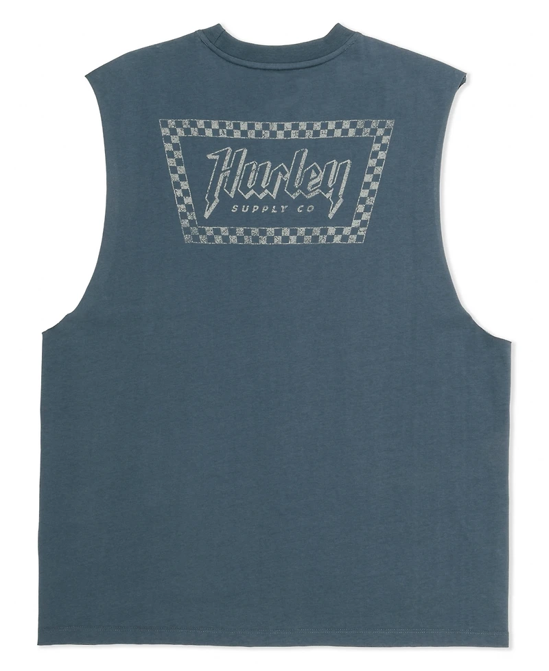 Hurley Men's Garage Muscle Graphic T-Shirt