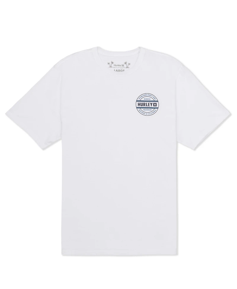 Hurley Men's Classic Crewneck Short-Sleeve T-Shirt