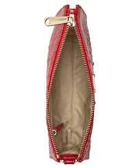Brahmin Adia Croc-Embossed Small Zippered Wristlet
