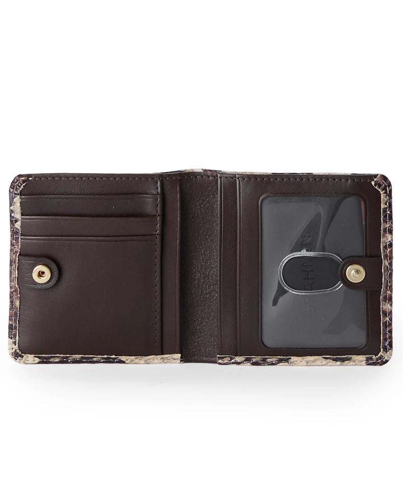 Brahmin Jane Mythos Feline Bi-Fold Mini Wallet