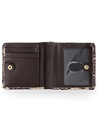 Brahmin Jane Mythos Feline Bi-Fold Mini Wallet