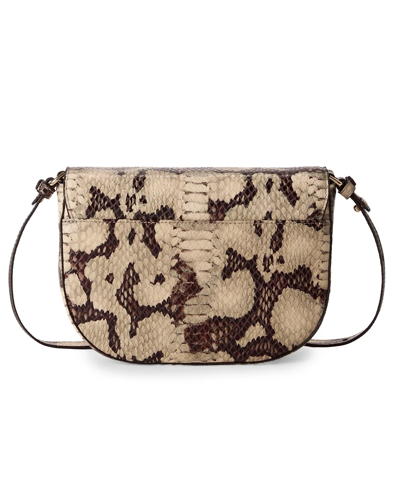 Brahmin Portia Mythos Feline Small Leather Crossbody Bag