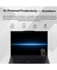 Lenovo ThinkPad P14s 14 inches Traditional Laptop Amd Ryzen Ai 7 48GB Ram Amd Radeon Graphics 1TB Ssd Storage Windows 11 Pro 60Hz