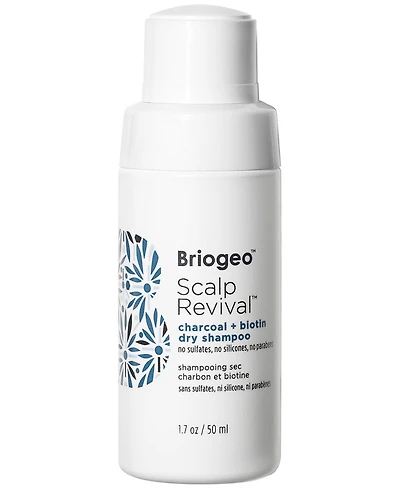 Briogeo Scalp Revival Charcoal + Biotin Dry Shampoo, 0.1 oz.