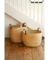 African Modern, Nesting Storage Baskets, Set of 2