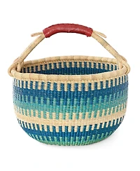 African Modern, Patterned Bolga Basket