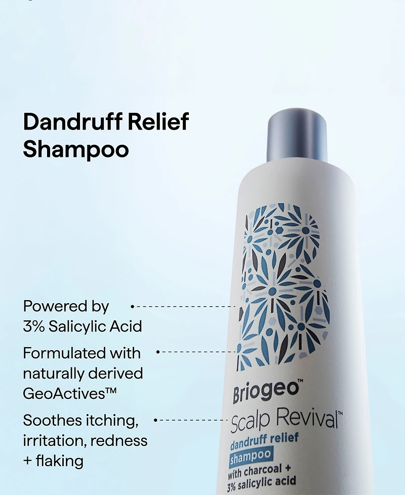 Briogeo Scalp Revival Dandruff Shampoo, 8.4 oz.