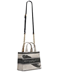 Donna Karan New York Merino Cotton Small Tote Handbag