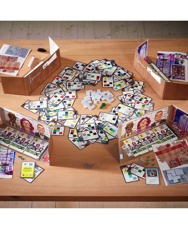Haba The Key: Royal Star Casino Burglary Investigative Strategy Game for Kids 10+, Medium Level Case Files Board Games for Family Night