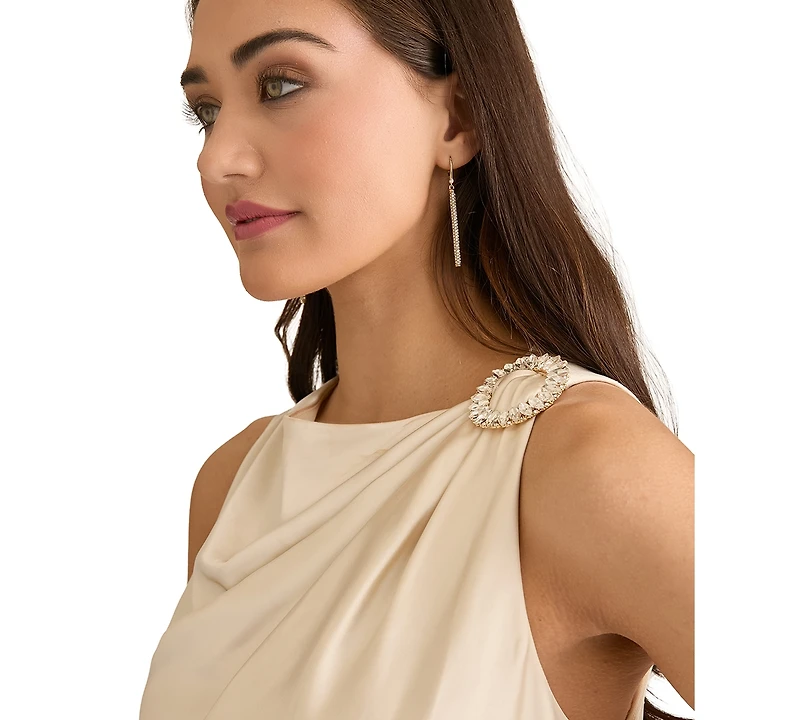 Muse Women's Asymmetric Neck Tank Top