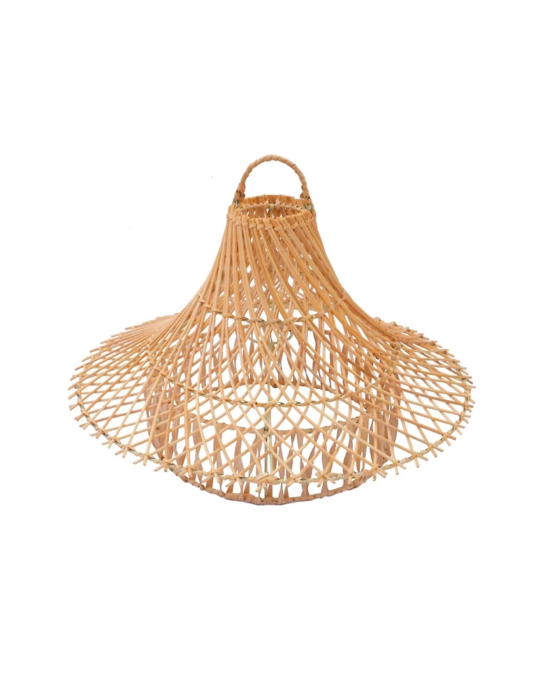 The Artisan & Company Caping Rattan Pendant Ceiling Light