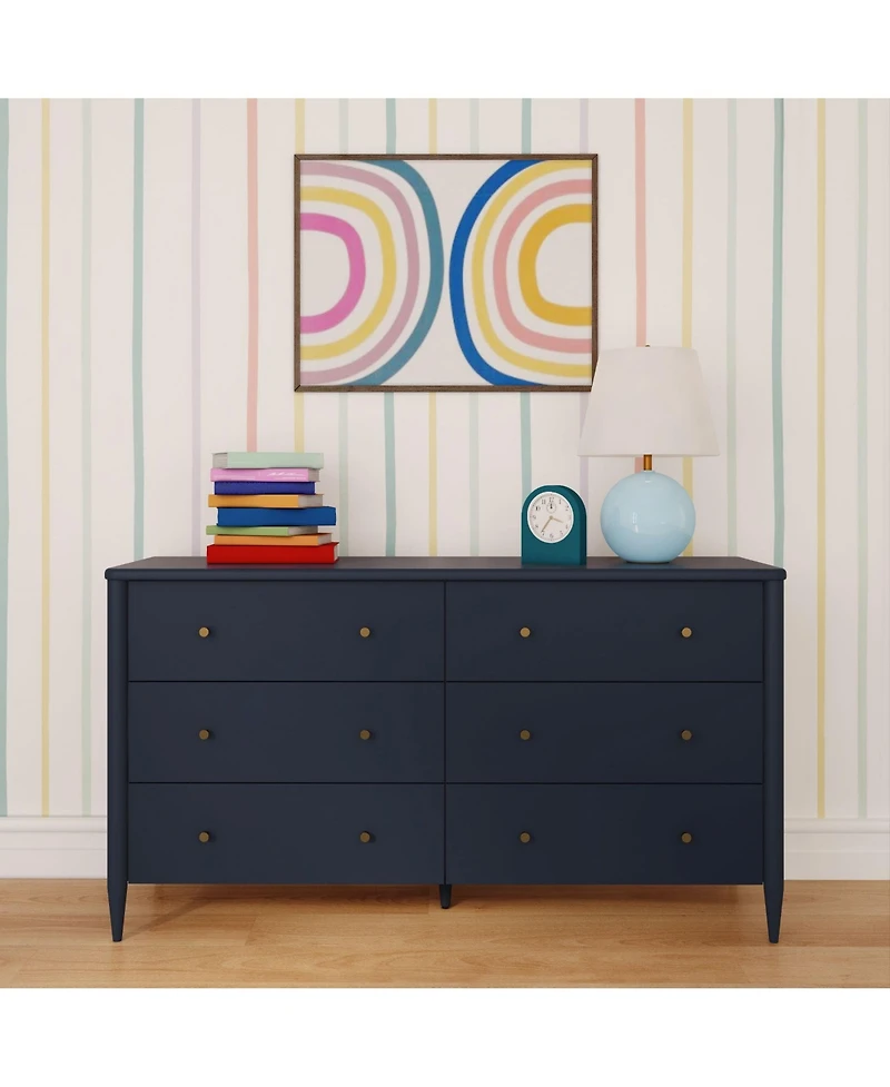 Max and Lily Harbor 6-Drawer Dresser