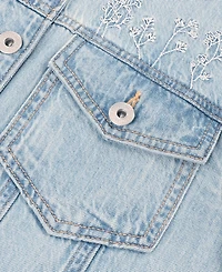 abercrombie kids Baby Girls' Oversized Dobby Jacket