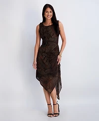 Kensie Women's Crewneck Sleeveless Dress