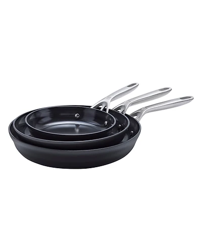 Zwilling Motion Hard-Anodized Aluminum 3-Pc. Fry Pan Set