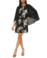 Msk Women's Printed Short Dress