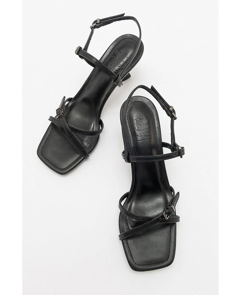 Prologue Shoes Women's Nebel Strappy Stiletto Sandal