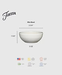 Fiesta Mini Bowls, Set of 6