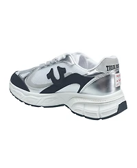 True Religion Womens Dreezy Chunky Logo Sneaker